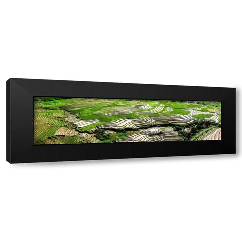 Vietnam Black Modern Wood Framed Art Print by Norring, Tom