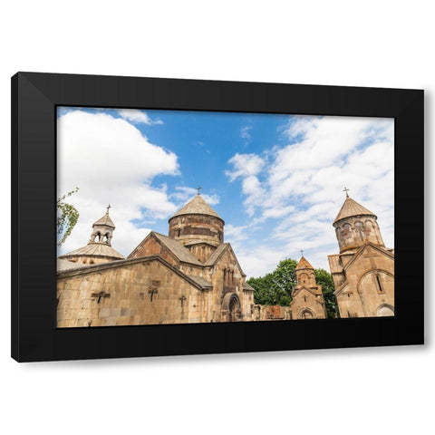 Armenia-Tsakhkadzor Kecharis Monastery An 11th century medieval monastic complex Black Modern Wood Framed Art Print by Wilson, Emily
