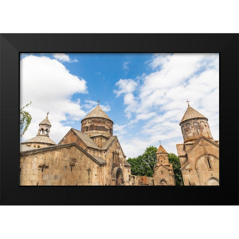 Armenia-Tsakhkadzor Kecharis Monastery An 11th century medieval monastic complex Black Modern Wood Framed Art Print by Wilson, Emily