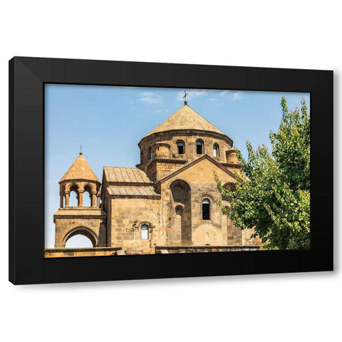 Armenia Armavir Province Vagharshapat Exterior view of the Saint Hripsime Church Black Modern Wood Framed Art Print with Double Matting by Wilson, Emily
