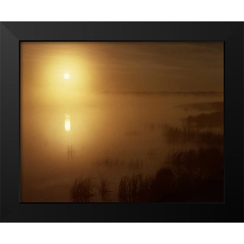 Canada, Riding Mountain NP, Whirlpool lake Black Modern Wood Framed Art Print by Grandmaison, Mike