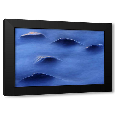 Canada, Manitoba Lake Winnipeg shoreline Black Modern Wood Framed Art Print by Grandmaison, Mike