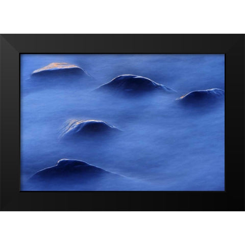 Canada, Manitoba Lake Winnipeg shoreline Black Modern Wood Framed Art Print by Grandmaison, Mike