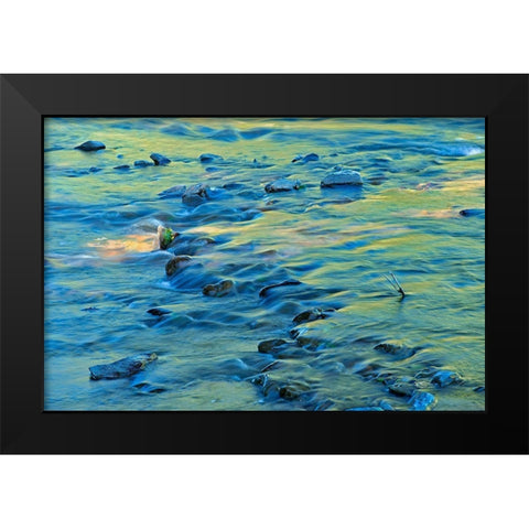 Canada-New Brunswick-Saint-Jacques La Petite Riviere Iroquois scenic Black Modern Wood Framed Art Print by Jaynes Gallery