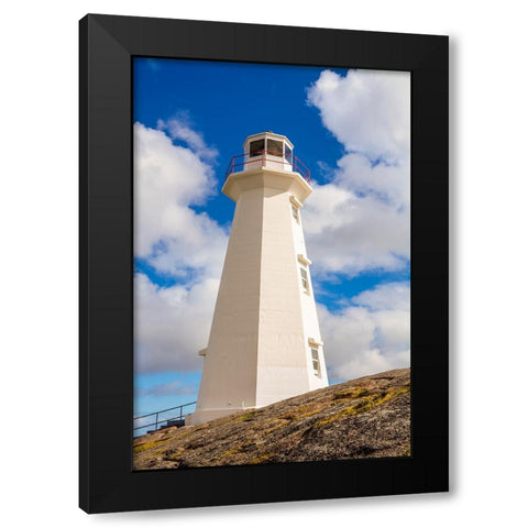 Cape Spear Lighthouse National Historic Site-Cape Spear-St Johns-Newfoundland-Canada Black Modern Wood Framed Art Print by DeFreitas, Michael