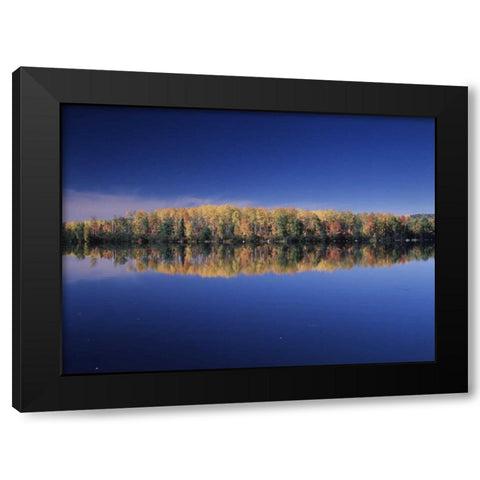 Canada, Ontario, Quebec, Ottawa River Black Modern Wood Framed Art Print with Double Matting by Grandmaison, Mike