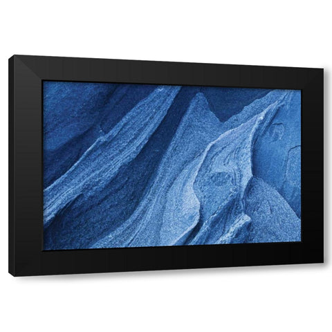 Canada, Ontario, Killbear PP Rock abstract Black Modern Wood Framed Art Print by Grandmaison, Mike