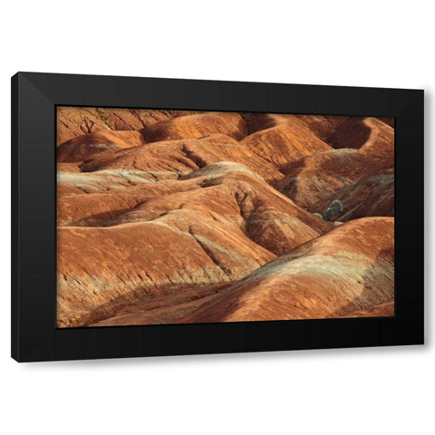 Canada, Cheltenham Cheltenham Badlands Black Modern Wood Framed Art Print by Grandmaison, Mike