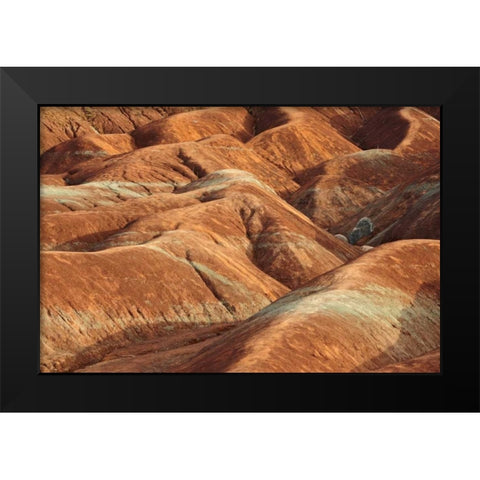 Canada, Cheltenham Cheltenham Badlands Black Modern Wood Framed Art Print by Grandmaison, Mike