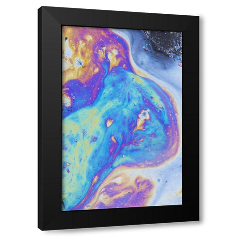 Canada, Quebec, Natural plant oil display Black Modern Wood Framed Art Print by Delisle, Gilles