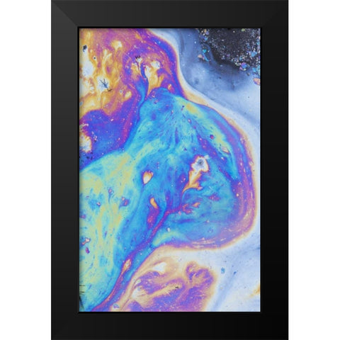 Canada, Quebec, Natural plant oil display Black Modern Wood Framed Art Print by Delisle, Gilles