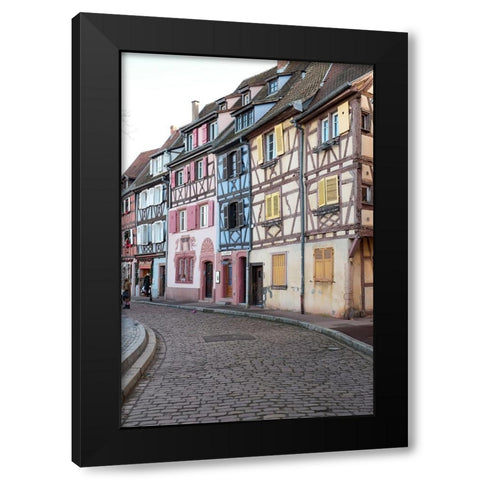 Colmar-France Old town Colmar which was founded in the 9th century Black Modern Wood Framed Art Print by McRoberts, Julien