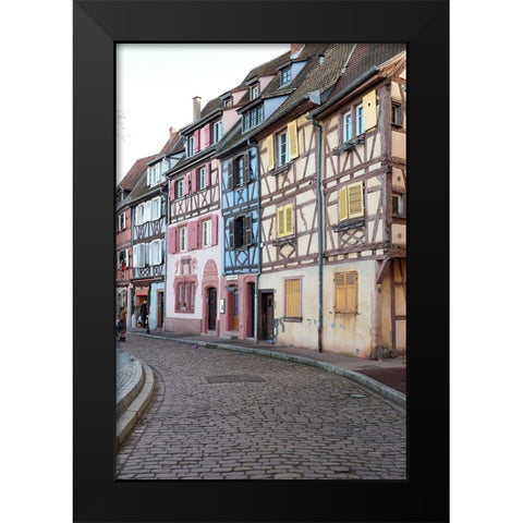 Colmar-France Old town Colmar which was founded in the 9th century Black Modern Wood Framed Art Print by McRoberts, Julien