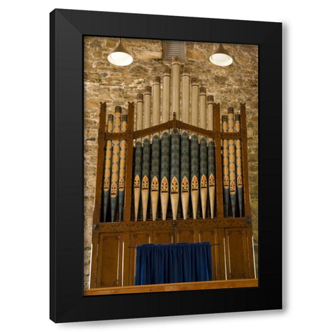 Ireland, Drumcliffe Pipe organ in a church Black Modern Wood Framed Art Print with Double Matting by Kaveney, Wendy