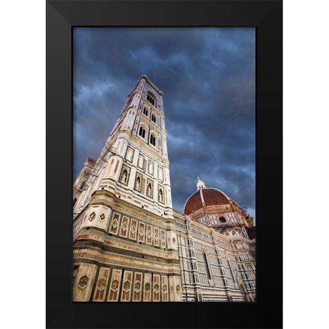 Italy, Basilica di Santa Maria del Fiore Black Modern Wood Framed Art Print by Flaherty, Dennis