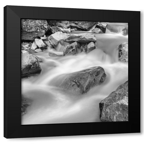 River Sarca-Val di Genova in the Parco Naturale Adamello-Brenta-Trentino-Italy-Val Rendena Black Modern Wood Framed Art Print with Double Matting by Zwick, Martin
