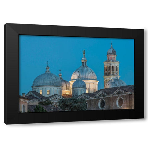 Italy-Padua-Basilica of St Anthony Black Modern Wood Framed Art Print with Double Matting by Tilley, Rob