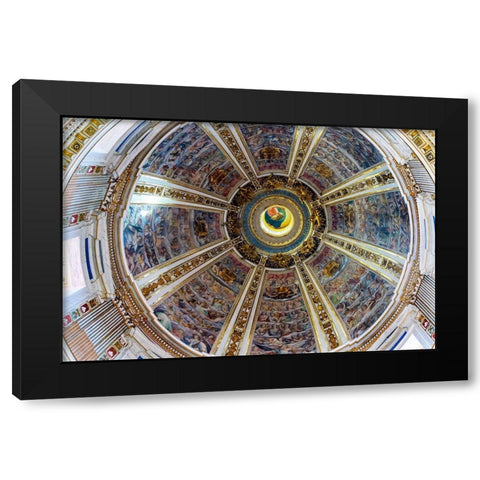 Santa Maria Maggiore-Rome-Italy Built 422-432-in honor of Virgin Mary Black Modern Wood Framed Art Print by Perry, William