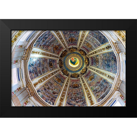 Santa Maria Maggiore-Rome-Italy Built 422-432-in honor of Virgin Mary Black Modern Wood Framed Art Print by Perry, William