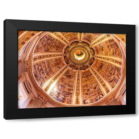 Santa Maria Maggiore-Rome-Italy Built 422-432-in honor of Virgin Mary Black Modern Wood Framed Art Print by Perry, William