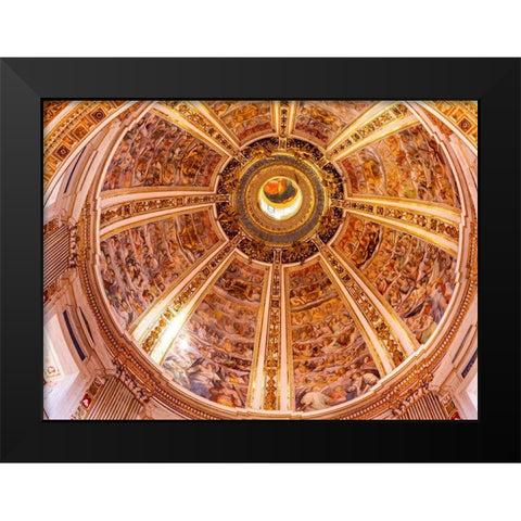 Santa Maria Maggiore-Rome-Italy Built 422-432-in honor of Virgin Mary Black Modern Wood Framed Art Print by Perry, William