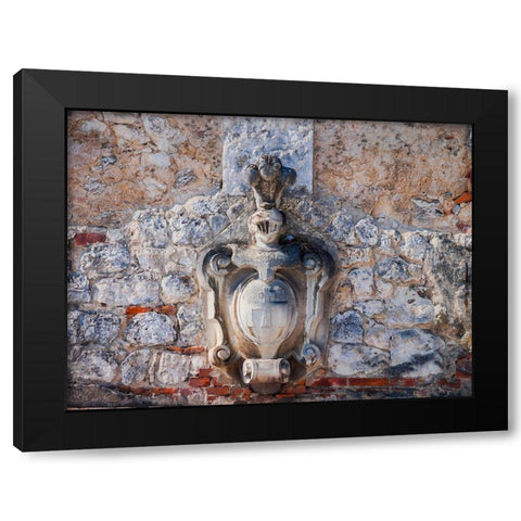Castle in Pieskowa Skala-Ojcow-Poland-Europe Black Modern Wood Framed Art Print by Miller, Anna
