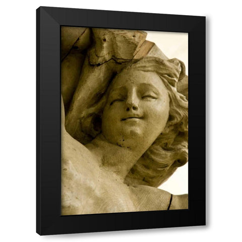 Poland, Gdansk Cherub in St Marys Church Black Modern Wood Framed Art Print with Double Matting by Ross, Nancy ,  Steve