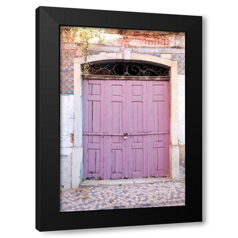 Lisbon-Portugal Black Modern Wood Framed Art Print by McRoberts, Julien