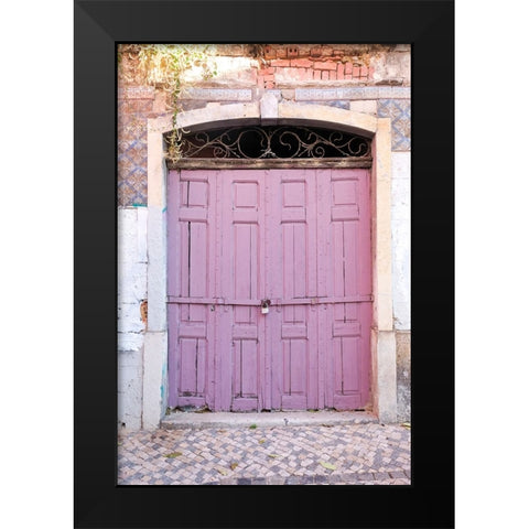 Lisbon-Portugal Black Modern Wood Framed Art Print by McRoberts, Julien