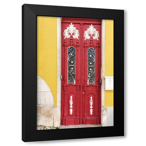 Lisbon-Portugal Black Modern Wood Framed Art Print by McRoberts, Julien