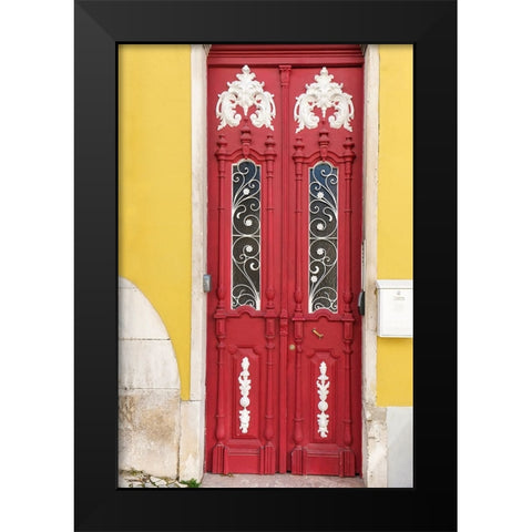 Lisbon-Portugal Black Modern Wood Framed Art Print by McRoberts, Julien