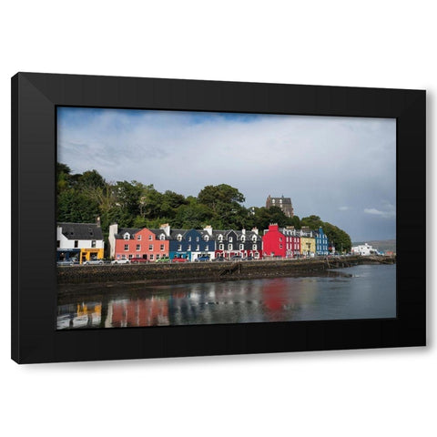 Scotland Tobermory-Isle of Mull Black Modern Wood Framed Art Print with Double Matting by Tharp, Brenda