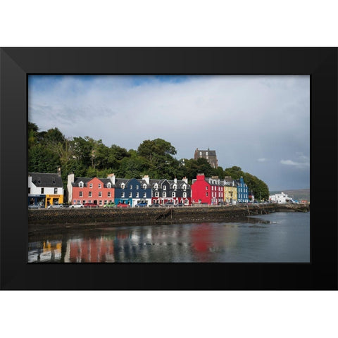 Scotland Tobermory-Isle of Mull Black Modern Wood Framed Art Print by Tharp, Brenda