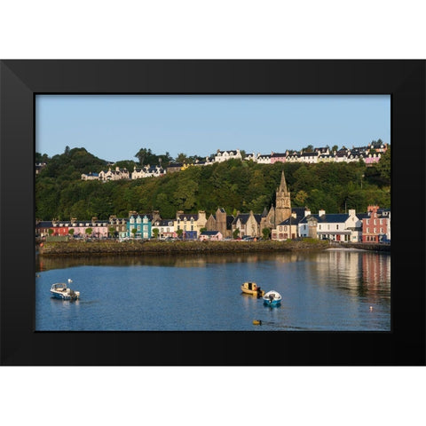 Scotland Tobermory-Isle of Mull Black Modern Wood Framed Art Print by Tharp, Brenda