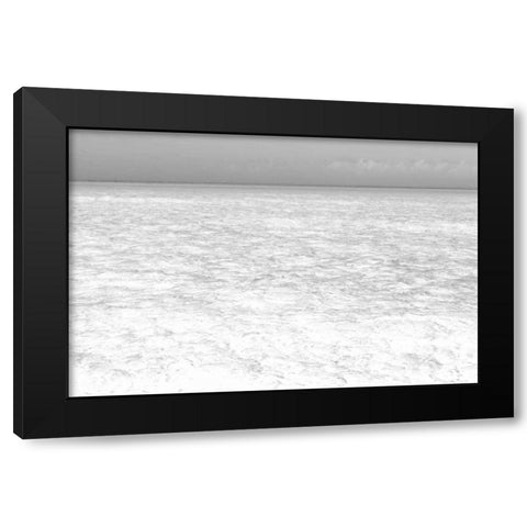 Bahamas, Exuma Island Seascape of Shroud Cay Black Modern Wood Framed Art Print by Paulson, Don