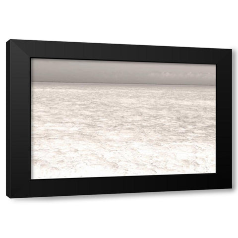 Bahamas, Exuma Island Seascape of Shroud Cay Black Modern Wood Framed Art Print by Paulson, Don