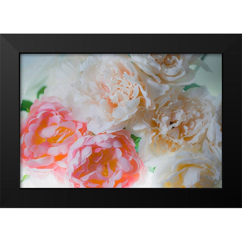 Flowers and light Black Modern Wood Framed Art Print by Muench, Zandria