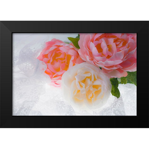 Flowers and light Black Modern Wood Framed Art Print by Muench, Zandria