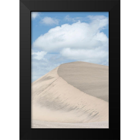Fiji-Viti Levu Sand dunes Black Modern Wood Framed Art Print by Merrill Images