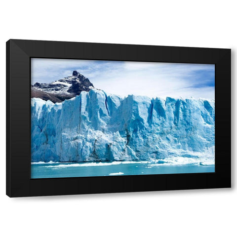 Argentina-Santa Cruz Los Glaciares National Park Black Modern Wood Framed Art Print with Double Matting by Molinari, Michele