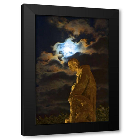 Mexico, The Jardin, Fray Juan de San Miguel Black Modern Wood Framed Art Print by Rotenberg, Nancy
