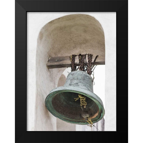 Mexico, San Miguel de Allende Church bell Black Modern Wood Framed Art Print by Paulson, Don