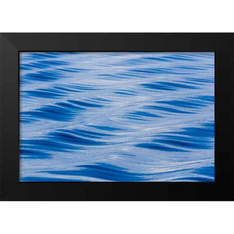 USA, Alaska Water abstract Black Modern Wood Framed Art Print by Paulson, Don