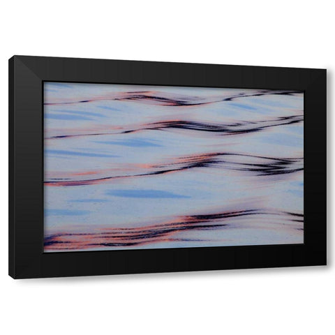 Alaska, Glacier Bay NP Water reflections Black Modern Wood Framed Art Print by Paulson, Don