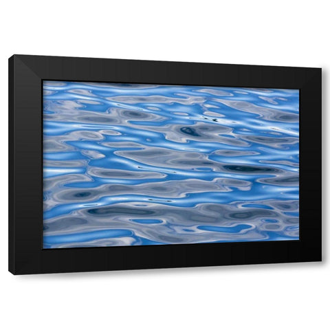 USA, Alaska Water abstract Black Modern Wood Framed Art Print by Paulson, Don