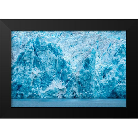 LeConte glacier-LeConte Bay-Alaska-USA Black Modern Wood Framed Art Print by Engelbrecht, Jim