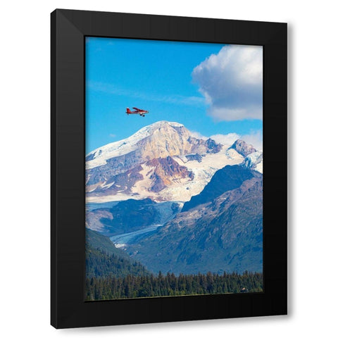 Lake Clark National Park and Preserve-Cook Inlet-Kenai Peninsula-Alaska Black Modern Wood Framed Art Print by Sienda, Jolly