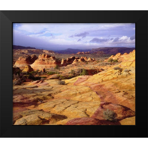 Arizona, Paria Canyon Black Modern Wood Framed Art Print by Talbot Frank, Christopher