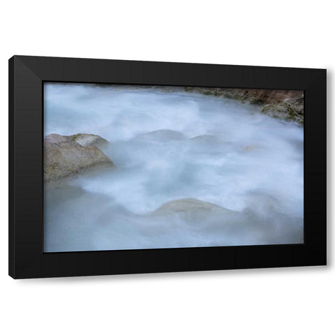 Arizona, Grand Canyon NP Havasu Creek Black Modern Wood Framed Art Print with Double Matting by Grall, Don