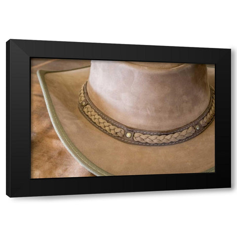 USA, Arizona, Tucson Close-up of cowboy hat Black Modern Wood Framed Art Print with Double Matting by Paulson, Don